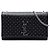 Saint Laurent Black Medium Studded Calfskin Monogram Kate Crossbody