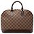 Louis Vuitton Marrone Damier Ebene Alma PM