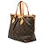 Louis Vuitton Marrone Monogram Palermo PM - vista 2