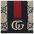 Cartera Compacta Gucci Beige GG Supreme Web Ophidia - vista 5