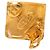 Orecchini Chanel Gold CC placcati oro e diamanti a clip D'oro - vista 3