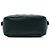 Vanity Beauty Case Chanel Green Small CC Quilted Calfskin Top Handle con Catena Verde Verde scuro - vista 3