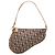 Pochette Saddle Mini Diorissimo in tela marrone Dior