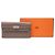 Cartera Kelly Longue Hermès en Chevre Mysore marrón Castaño Gris pardo - vista 9