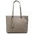 Tote Prada Marrone Vitello Daino Canapa Logo Taupe