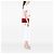 Saint Laurent Kate Classic Monogram Crossbody aus glattem Kalbsleder in Rot, Größe Medium - Ansicht 7