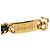 Cambon Cinturón de cadena con placa de logotipo Chanel Negro Dorado - vista 2