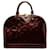 Louis Vuitton Alma PM Monogram Vernis rojo Roja Burdeos