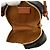Céline Celine Brown Micro Triomphe Coated Canvas Heart Crossbody Marrone - vista 4