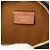 Céline Celine Brown Micro Triomphe Coated Canvas Heart Crossbody Marrone - vista 5