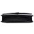 Saint Laurent Schwarzes Monogramm Monochrome Envelope Chain Wallet aus Leder mit Krokoprägung - Ansicht 3