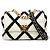 Chanel White Medium Crochet Calfskin 19 Flap Bianco Crudo