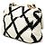 Chanel White Medium Crochet Calfskin 19 Flap Bianco Crudo - vista 2