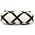 Chanel White Medium Crochet Calfskin 19 Flap Bianco Crudo - vista 3