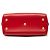 Saint Laurent Red Baby Leather Classic Duffle Satchel Tasche - Ansicht 3