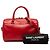 Saint Laurent Red Baby Leather Classic Duffle Satchel Tasche - Ansicht 8