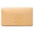 Carteira longa dobrável Chanel Beige CC Caviar Bege