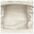 Bottega Veneta White Boucle Raffia The Mini Pouch Crossbody Bianco - vista 4