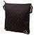 Borsa a tracolla Gucci Abbey D Ring in denim marrone con GG Marrone scuro - vista 2