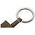 Ring Portachiavi Carmen in agnello Milo marrone Hermès Taupe - vista 3