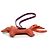 Charm per borsa Hermès Orange Milo Lambskin Grigri Rodeo PM Arancione Porpora - vista 3