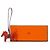 Charm per borsa Hermès Orange Milo Lambskin Grigri Rodeo PM Arancione Porpora - vista 8