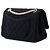 Chanel Black Quilted Jersey Reissue 2.55 Double Flap 225 Nero - vista 2