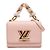 Louis Vuitton Pink Taurillon Shearling Braided Handle Twist PM