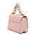Louis Vuitton Pink Taurillon Shearling Braided Handle Twist PM - Ansicht 2