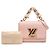 Louis Vuitton Pink Taurillon Shearling Braided Handle Twist PM - Ansicht 7