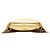 LOEWE Borsa a tracolla Flamenco in Nappa oro D'oro - vista 3