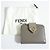 Fendi FF Diamond Klapperbrieftasche Beige - Ansicht 9