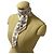 Foulard in seta Bandeau BB From the Cloud Louis Vuitton Multicolore Beige - vista 4