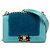 Borsa a tracolla Chanel Coco Mark Boy 20 Mini con catena Arancione