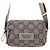 Borsa a tracolla Gucci Econylon GG Marrone - vista 3