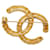 Spilla Logo Coco Mark Chanel D'oro - vista 2