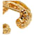 Spilla Logo Coco Mark Chanel D'oro - vista 4