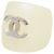 Anello Chanel Coco Mark Band in plastica avorio Crudo - vista 2