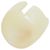 Anello Chanel Coco Mark Band in plastica avorio Crudo - vista 5