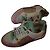 Moschino Sneaker in pelle bianca con accenti glitterati Rosa Bianco Blu Verde Giallo