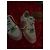 Moschino Sneaker in pelle bianca con accenti glitterati Rosa Bianco Blu Verde Giallo - vista 3