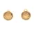 Orecchini Chanel Circle Logo D'oro
