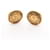 Orecchini Chanel Circle Logo D'oro - vista 5