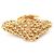 Timeless Bracciale con charm Chanel placcato oro con perle finte Bianco D'oro - vista 2