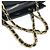 Borsa Tote Chanel Chocolate Bar Nero - vista 10