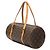 Borsa Louis Vuitton Monogram Papillon 30 Marrone Monogramma - vista 2