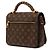 Borsa Louis Vuitton Monogram Pochette Metis MM Marrone Multicolore - vista 2
