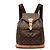 Zaino Louis Vuitton Monogram Montsouris GM Marrone Monogramma