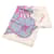 Stola Chanel Coco Mark Camellia Rosa Bianco Blu  - vista 1