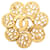 Timeless Spilla Fiore Logo Coco Chanel D'oro